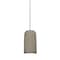 Besa Lighting Glide Cord Pendant, Tan, Satin Nickel, 1x3W LED 1XT-GLIDETN-LED-SN - alternate 1